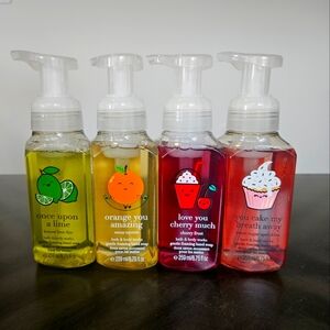 1 Lemon Lime Fizz, 1 Sunny Squeeze, 1 Cherry Frost, 1 Sweet Sugar Sprinkles